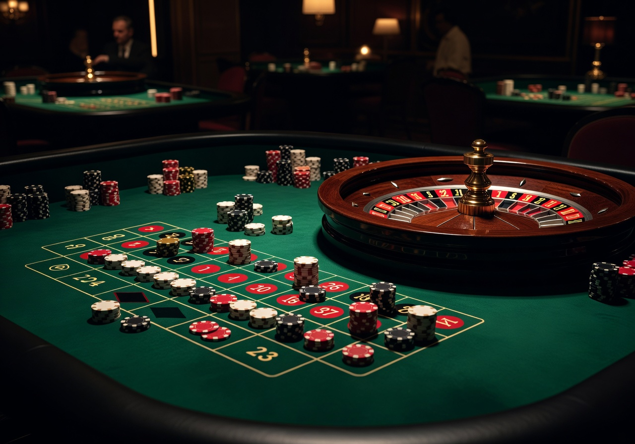 Roulette betting layout casino